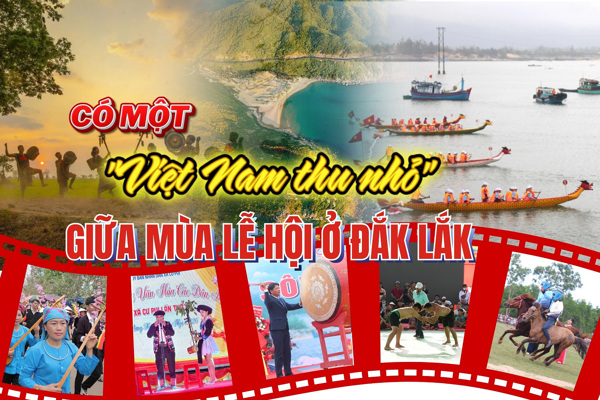 Có "một Việt Nam thu nhỏ" giữa mùa lễ hội ở Đắk Lắk