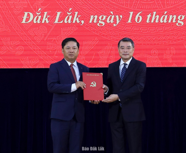 Đồng chí Lương Nguyễn Minh Triết giữ chức Bí thư Tỉnh ủy Đắk Lắk