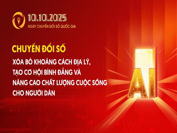 BỘ NHẬN DIỆN HƯỞNG ỨNG NGÀY CHUYỂN ĐỔI SỐ QUỐC GIA 10.10.2025