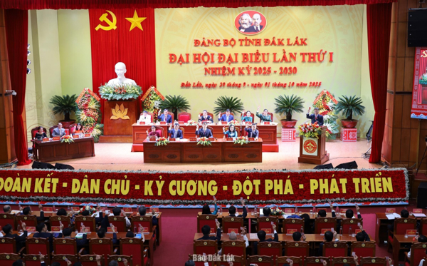 Phiên trù bị Đại hội đại biểu Đảng bộ tỉnh lần thứ I, nhiệm kỳ 2025 - 2030